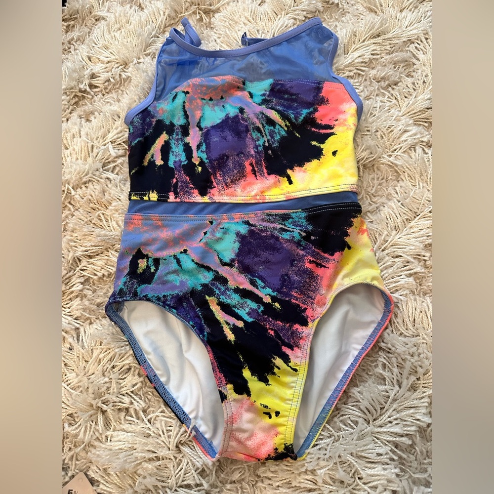 Balera Colorful Tie-Dye girls leotard